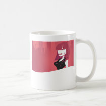 Chica de la ciudad tazas