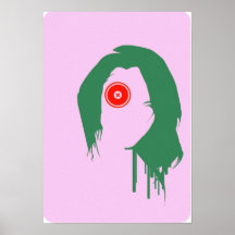 Chica de la diana impresiones