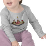 CHICA de la FRACTURA de PLÁTANO de SHARON SHARPE Camisetas