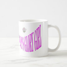 Chica de la gloria de dios taza de café