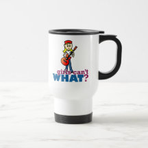 Chica de la guitarra taza