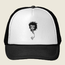 Chica de la música gorras