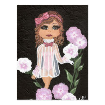 Chica de Quantum Cutie de los Innocents Postal