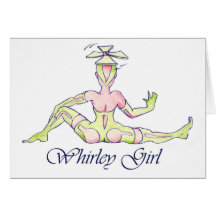 Chica de Whirley Felicitacion