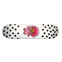 Chica del astronauta monopatin personalizado
