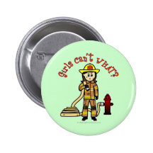 Chica del bombero pin