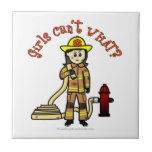 Chica del bombero teja