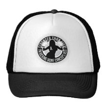 Chica del boxeo del cáncer de hueso gorras de camionero