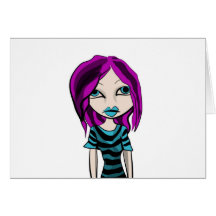 chica del emo felicitación