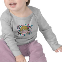 Chica del encanto camiseta