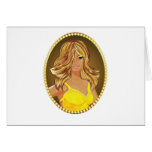 chica del encanto tarjeta
