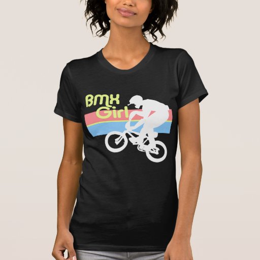 Chica del muchacho/BMX de BMX Camisetas