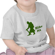 Chica del PA del alza - verde oscuro Camisetas