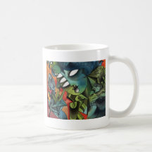 "CHICA DEL PERRO " TAZAS DE CAFÉ