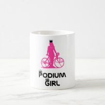 Chica del podio de SportChick Taza De Café