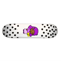 Chica del profesor monopatin personalizado