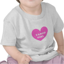 Chica del tango camiseta
