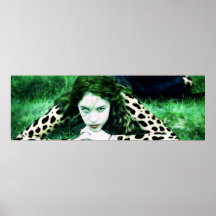 Chica del tigre poster