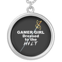 Chica del videojugador vestido al puño grimpolas personalizadas