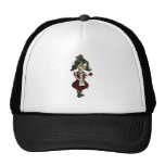 chica del zombi gorros  