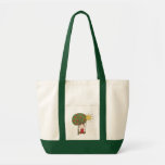 Chica en las camisetas y los regalos del oscilació bolsa