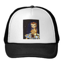 Chica extranjero gorros  