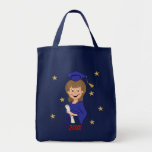 Chica graduado 2013 - personalizar bolsas lienzo