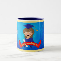 Chica graduado 2013 - personalizar taza