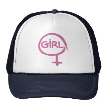 Chica - hembra gorros bordados