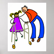 Chica lisiado poster