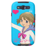 CHICA MANGA de MOE del juego de marinero Galaxy S3 Fundas