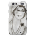 Chica moldeado de la aleta droid RAZR fundas