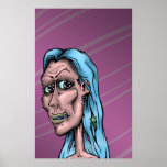 Chica muerto - rosa impresiones