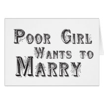 chica pobre de los ricos del chica tarjetas