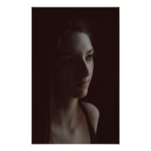 chica que lloró impresión fotográfica