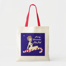 Chica retro del perno-para arriba bolsas