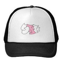 Chica tímido gorras