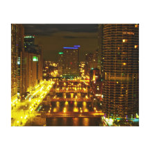 Chicago, 2010 impresión en lienzo estirada