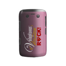 ¡CHICAGO BLING - "roca de las mujeres voluptuosas! Case-Mate Blackberry Fundas