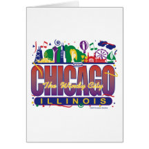 Chicago-Confeti Felicitacion