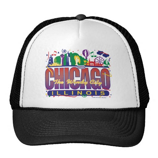 Chicago-Confeti Gorra