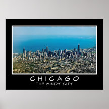 CHICAGO - LA CIUDAD VENTOSA POSTER
