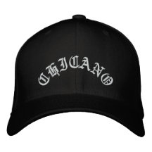 CHICANO GORRAS DE BEISBOL BORDADAS