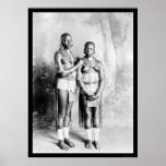 Chicas africanos 1897 de Wakamba Impresiones