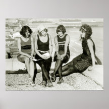 Chicas bonitos, los años 20 posters