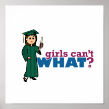 Chicas de la graduación impresiones