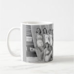 chicas de la persona que practica surf del vintage tazas de café