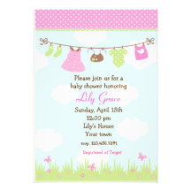 Chicas de las invitaciones de la fiesta de bienven invitaciones personalizada