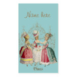 Chicas de Marie Antonieta Tarjetas De Visita