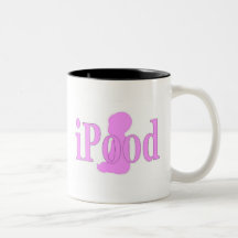 chicas del ipood taza